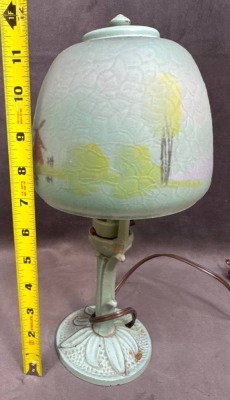 12-Inch Table Lamp with Cast Iron Base - 6