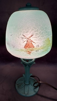 12-Inch Table Lamp with Cast Iron Base - 10