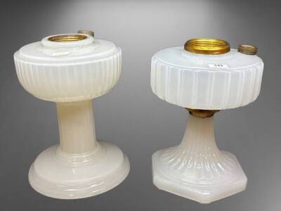 Aladdin White Moonstone Lamp Bases