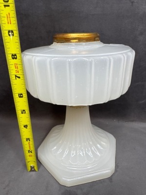 Aladdin White Moonstone Lamp Bases - 9