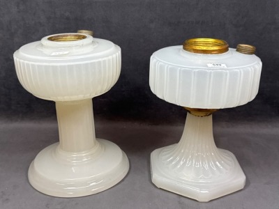 Aladdin White Moonstone Lamp Bases - 12