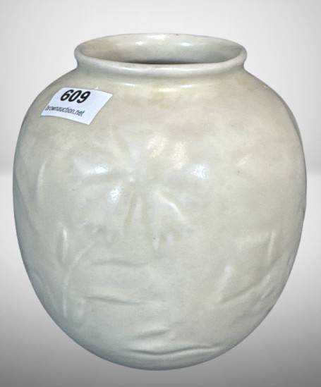 1945 Rookwood 4.5" Vase, white matte finish