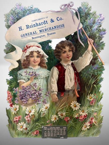 1912 H. Reinhardt & Co. Advertising Calendar