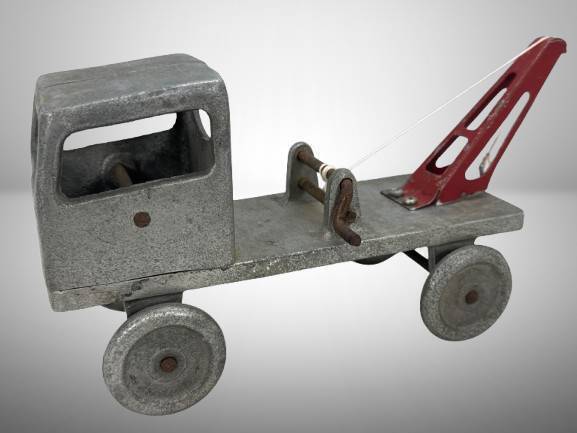 1940s Aluminum Toy Tow Truck