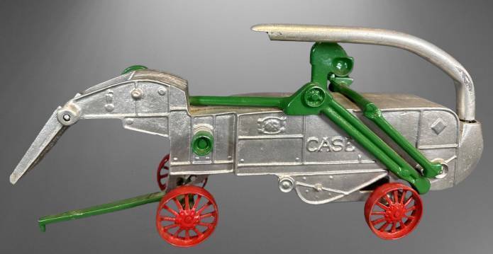 Case Thresher Aluminum Model with Reproduction Chute
