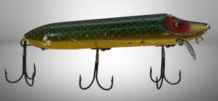 Heddon #7509D Vamp Greenscale L-Rig Lure