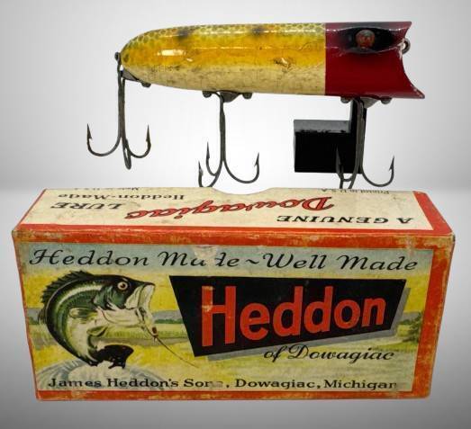 Heddon Lucky 13 Fishing Lure with Box