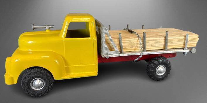 All American Chassis with Tonka Bed Truck Lumber Truck
