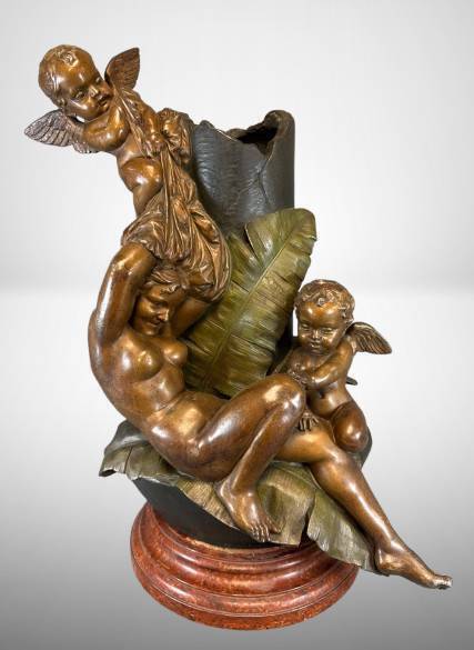 Signed V. Szczeblevski Bronze Sculpture