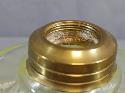Vaseline Glass Oil Finger Lamp - 8