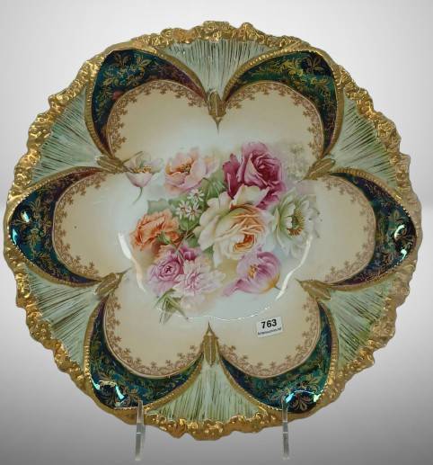 RS Prussia Mold 91 Decorative Bowl