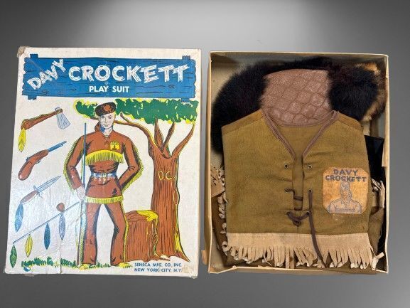 Davy Crockett Girls" Play Suit with Original Box