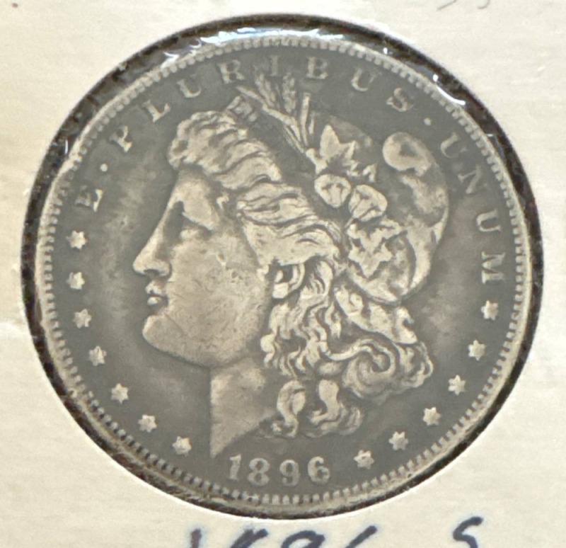 1896-S Morgan Silver Dollar Coin