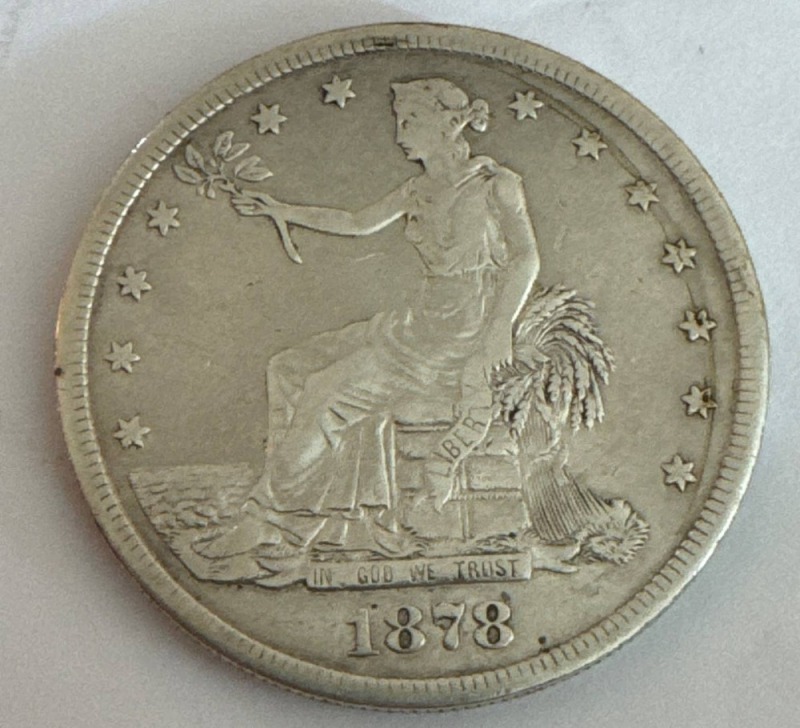 1878-S United States Trade Dollar Coin