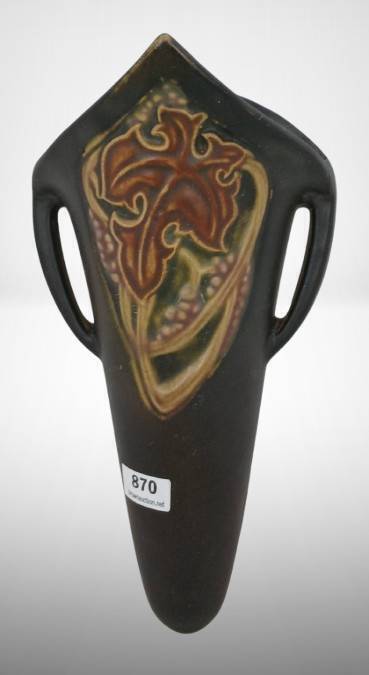 Roseville Rosecraft 1241-8" Wall Pocket