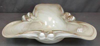 Murano Glass Ashtray with Swirl Design - 3