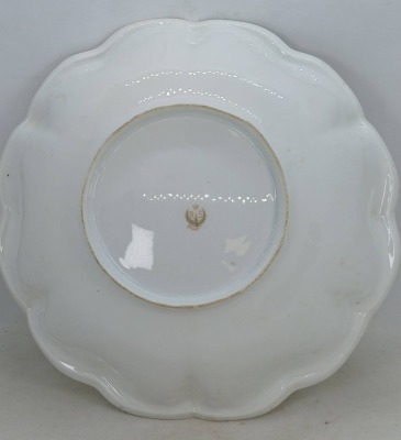 R.S. Prussia Porcelain Bowl with Floral Design - 4