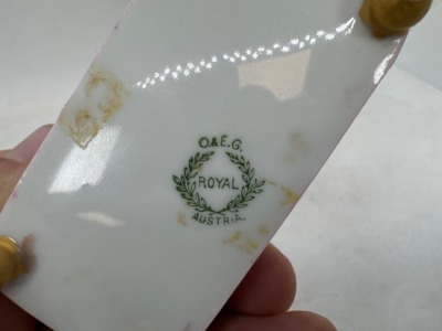 O&E.G. Royal Austria Porcelain Box - 6