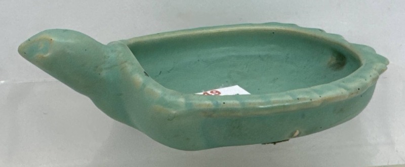 Weller Pottery Novelty Line Turtle Tray