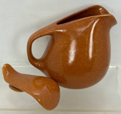Roseville Raymor #158 Creamer with Lid - 4