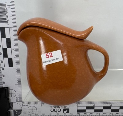 Roseville Raymor #158 Creamer with Lid - 7