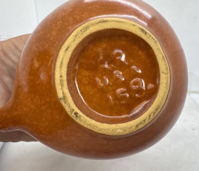 Roseville Raymor #158 Creamer with Lid - 8