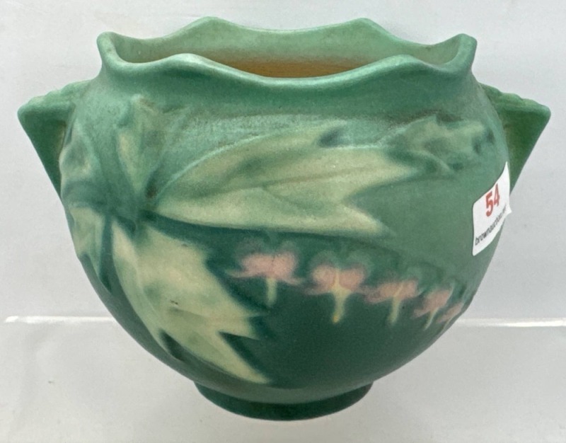 Roseville Bleeding Heart 65-3" Green Jardiniere
