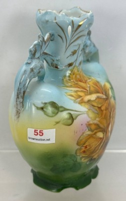 Royal Bayreuth Bavaria Hand-Painted Vase - 2