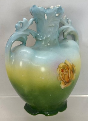 Royal Bayreuth Bavaria Hand-Painted Vase - 4