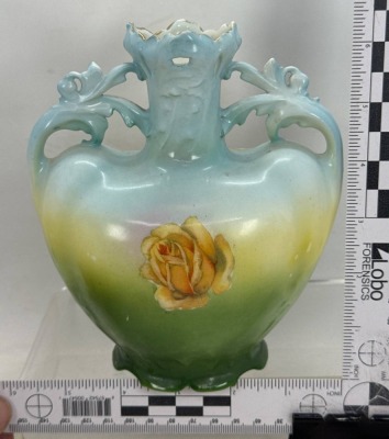 Royal Bayreuth Bavaria Hand-Painted Vase - 5