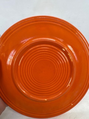 Four Fiesta 7.5"d Salad Plates - 3