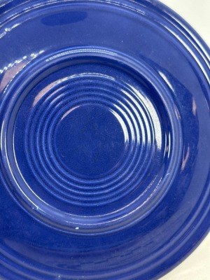 Four Fiesta 7.5"d Salad Plates - 7
