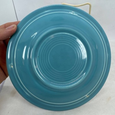 Four Fiesta 7.5"d Salad Plates - 9