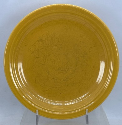 Four Fiesta 7.5"d Salad Plates - 10