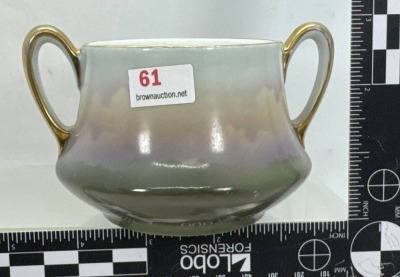 Royal Bayreuth Bavaria Handled Sugar Bowl - 4