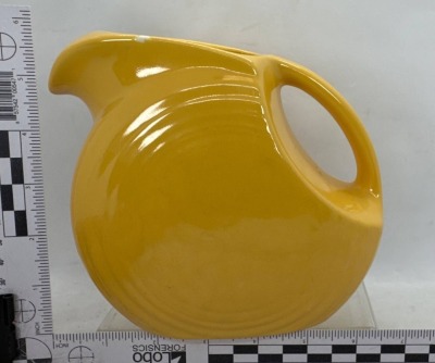 Fiesta Disc Pitcher in Yellow Glaze - 4