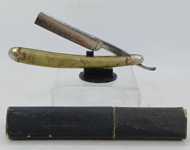 Silberstahl Garantie Solingen Straight Razor