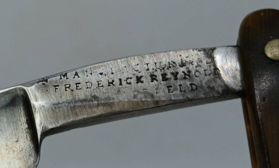 Frederick Reynolds Straight Razor with Box - 4