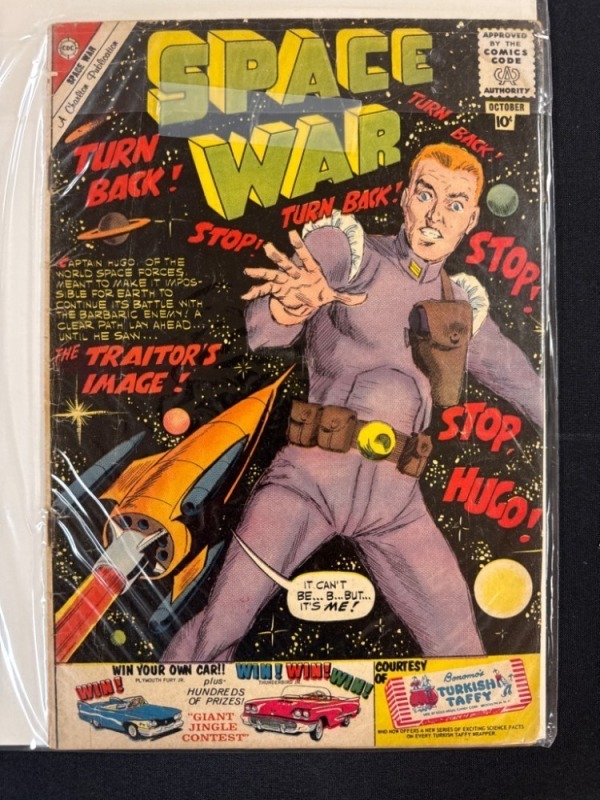 1959 Space War Comic Issue No. 6 (Oct. 1959)