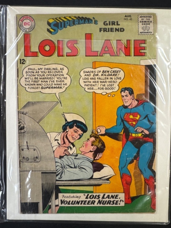 Lois Lane #43 Comic Book (Aug 1963)