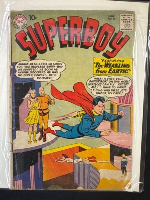 Superboy Comic Issue No. 81 (June 1960)