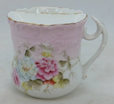 Victorian Style Porcelain Mustache Cup