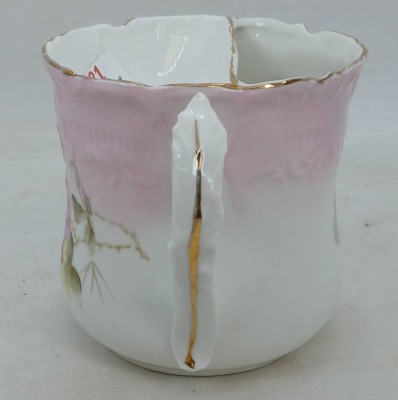 Victorian Style Porcelain Mustache Cup - 2