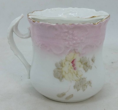 Victorian Style Porcelain Mustache Cup - 3