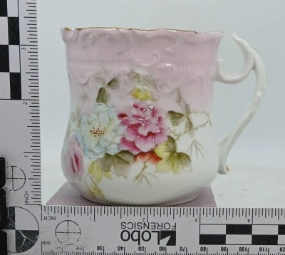 Victorian Style Porcelain Mustache Cup - 7