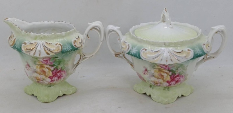 RS Prussia Creamer and Sugar Set
