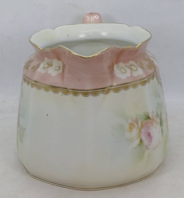 RS Prussia Floral Cider/Lemonade Pitcher - 2