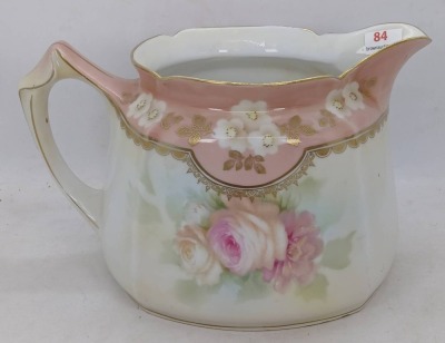 RS Prussia Floral Cider/Lemonade Pitcher - 3