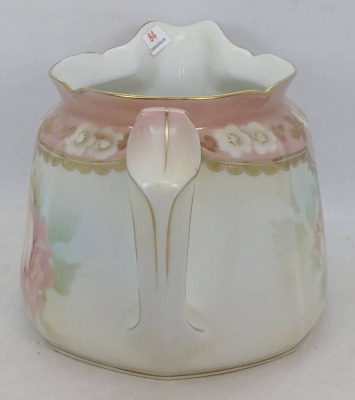 RS Prussia Floral Cider/Lemonade Pitcher - 4