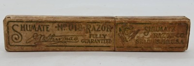 Shumate Straight Razor with Box - 7